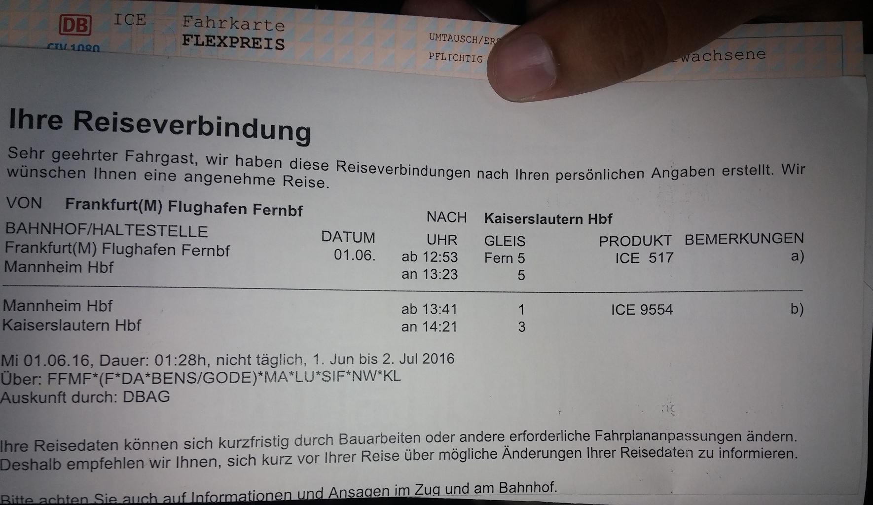 ticket